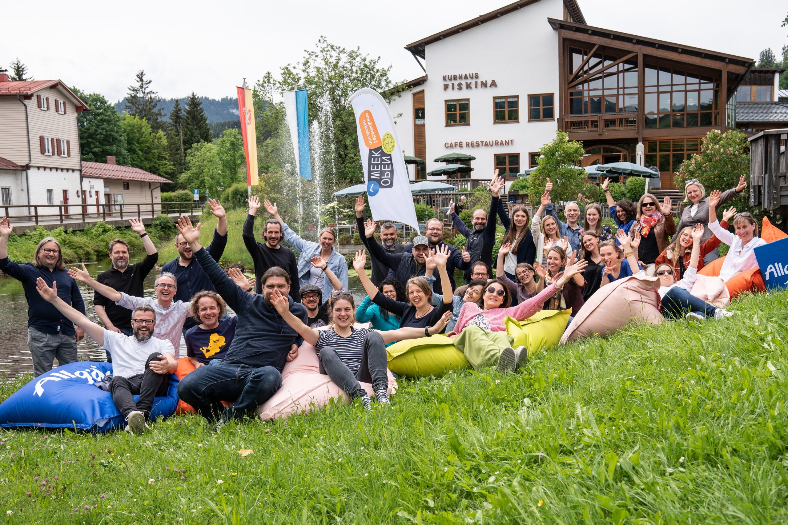 Gruppenfoto Teilnehmer*innen OpenWeek